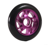 100mm Pro Scooter Wheels, Stunt Scooter Replacement Wheels, High Elasticity Roller Wheels for Professional Riders with Aluminum Alloy Hub and PU Tires(red)