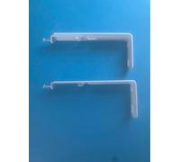 100mm Projection Vertical blind face fixing 5 brackets