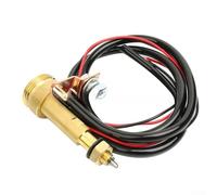 100mm Pure Copper MIG Welding Nozzle for 0.8-1.2 mm Wire, Seamless Solid Design, High Conductivity, Lightweight Torch Head