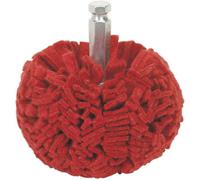 100mm Soft Polishing Ball - Non-Woven Fabric - 11mm Shaft - 35000 Max Rpm