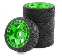 100mm Tension Wheels Tires For KM C3 For ARRMA For FSR 1/7 1/8 Rc | 100mm high-grip on-road tires 17mm hex hubs for 1/7 1/8 rc car models, delivering stable cornering. RC Tires Hub Wheel