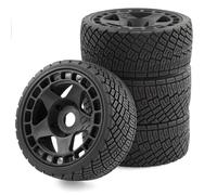 100mm Tension Wheels Tires For KM C3 For ARRMA For FSR 1/7 1/8 Rc | 100mm high-grip on-road tires 17mm hex hubs for 1/7 1/8 rc car models, delivering stable cornering. Tires