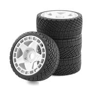 100mm Tension Wheels Tires For KM C3 For ARRMA For FSR 1/7 1/8 Rc | 100mm high-grip on-road tires 17mm hex hubs for 1/7 1/8 rc car models, delivering stable cornering. RC Tires Hub Wheel