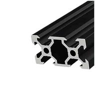 100mm V-Groove 2020 2040 2060 2080 20100V Aluminum Profile Black Linear Guide Rail(OB-2040V-b)