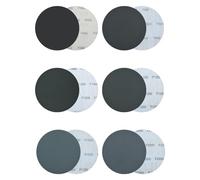 100mm Wet & Dry Sanding Discs 400/800/1000/1200/1500/2000 Grit Water Sandpaper, 60Pcs 4 Inch Hook & Loop Abrasive Sander Pads for Metal Polishing & Auto Detailing