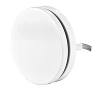 100mm White Metal Round Disc Valve with Mounting Frame with Clamp Spring