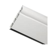 100mm White UPVC Skirting Board - 5m Torus