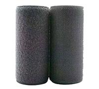 100mm Wide Hook and Loop Tape, Sewing Fabric Tape, Sew On Hook and Loop Fabric Non Adhesive for Clothing Repairs Hemming