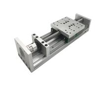 100mm wide Nema23 bracket dual linear guide heavy-duty slide SFU1605/1610 ball screw 50-1200mm XYZ axis 4PCS HGR15(SFU1605-1200 Stroke)