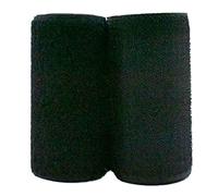 100mm Wide,Sewing Fabric Tape,Hook and Loop Fabric Non Adhesive for Clothing Repairs Hemming(Black,100MM x 10Yard)