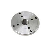 100mm Woodworking Bed Panel, Rust-Proof, Suitable Threaded Woodworking Machine Chuck Flight Panel (Size : 100mm-M33x3.5)