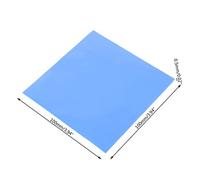 100mm x 100mm x 0.5mm 1 sheet/100pcs Thermal Pad GPU CPU Heatsink Cooling Conductive