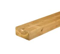 100mm X 200mm Green Treated Garden Railway Sleeper 2.4M (X8 Sleepers)