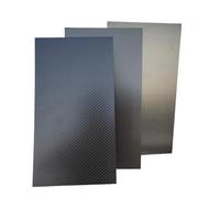 100mm x 250mm 3K High Hardness Carbon Fiber Sheets - 100% Pure Carbon Panel Board for Model Making & DIY,1pcs(3.0mm twill matte)