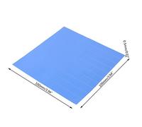 100mmx100mmx0.5mm 1Sheet/100PCS Thermal Pad GPU CPU Heatsink Cooling Conductive Laptop CPU Cooling Blower Dissipador Fan Heatsink Radiator Holder Support Base Mounting Bracket Case Rack Sucker