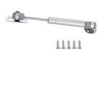 100N/22.5 lb Gas Strut Cabinet Hinge Safety Lift Support, Gas Shock and Soft Opening and Cushioning Telescopic Cabinet Door Rubber Head Gas Spring Support 6" Length, Set of 1
