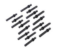 100N, Compatible For LG, Washing Machine Shock Absorber Washing Machine Front Load Part Housing Household Appliances(Black 16 PCS)