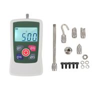 100N Digital Force Gauges, Portable Push Pull Gauges, Push and Pull Tester with Units N LB Kg Oz, Storage Case, Auto Backlit LCD, Auto Power Off, Buzzer Alarm Function, 1%
