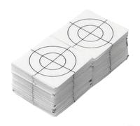 100Pack Acrylic Reflective Target Sheets for Total Station Measurement and Surveying for Tunnel Bridge Building Monitoring(6cm*6cm)
