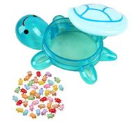 100pack Cute Tiny Turtles For Crafts,Luminous Mini Turtle Figurines With Turtle Storage Box,Miniatures Resin Turtles,Luminous Resin Turtle,For Diy Craft Garden Landscape Potted Plants Decorations