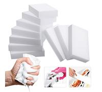 100Pack Magic Sponge Eraser | Extra Large Melamine Sponge Foam in Bulk | Multi-Functional Household Cleaning Sponge for Kitchen, Bathrooms, Sink, Walls, Vehicles, Shoes | No Scratch Cleaning Pads