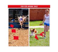 100Pack Marking Flags, Red Yard Flags 15x4x5Inch, Flags, Lawn Flags Markers, Irrigation Flags, Landscape Flags
