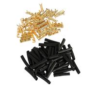 100pack U Shape Terminals Lugs Durability for Reliability Electrical Connection in Automotive and Home Use Automotive Terminals