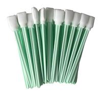 100pc 5.1" Square Rectangle Foam Cleaning Swab Sticks for Solvent Format Inkjet Printer Roland Optical Equipment