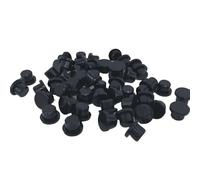 100pc T Type Solid High Temp Tapered End Ensures A Snug Fit Silicone Rubber Stopper Seal Plug Tubes 1 1.5 2 3 3.0 4 MM Hole(2.4 mm)