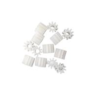 100pcs 0.5 module 8/9/10/11/12/13/14/15/18 gear motor gear plastic pinion hole 2.5mm 3mm(2.5mm,18 Teeth 4.2mm thick)