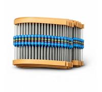 100pcs - 0.5 ohm Ω - 1/4W Watt Metal Film Resistors 0.25 ±1% for Electronic, Arduino, or Raspberry PI Projects. Many Values Available - UMTMedia®