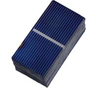 100Pcs 0 5V Mini for Solar Cells Polycrystalline Silicon 52Mm X 26Mm for Customizable for Solar Power 5V, 52mm, 26mm Optimized Functional Solution, DIY Power Systems, Portable Charging, Outdo...