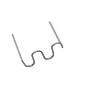 100PCS 0.6/0.8mm Stainless Steel Welding Staples for | Repair, Hot Stapler Nails for Car Bumper for fender Fix, Wave Flat Corner Kit(0.8mm Wave staples)