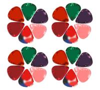 100pcs 0.71mm Xylonite Guitar Picks for Acoustic and Classical | Pointed Tip, Unique Feel and Tone Variation, Music Education and Live Performance, for Teachers and Guitarists
