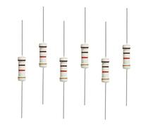 100Pcs 1.1Kohm Resistor 1W 5% Metal Oxide Film Resistors Axial Lead Flame Proof for DIY Electronic Projects and Experiments Tolerance Component