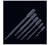 100Pcs 1/2/3/5ML Practical Transparent Pipettes Disposable Plastic Transfer Graduated Lab Supplies Laboratory Equipment