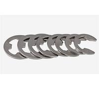 100pcs 1.5mm 2mm 2.5mm 3mm 3.5mm 4mm 5mm 6mm 7mm 8mm 9mm 10mm Stainless Steel E Clip Circlip Retaining Ring For Shaft Fastener (Size : 5mm 100pcs)