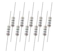 100Pcs 1.8Mohm Resistor 1W 5% Metal Oxide Film Resistors Axial Lead Flame Proof for DIY Electronic Projects and Experiments Tolerance Component