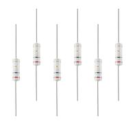 100Pcs 1.8ohm Resistor 1W 5% Metal Oxide Film Resistors Axial Lead Flame Proof for DIY Electronic Projects and Experiments Tolerance Component