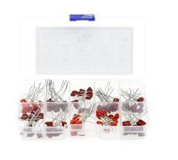 100pcs 10 Values CBB Capacitor Set Metallized Polyester Film Capacitors Assortment Kit 10nF~470nF 22NF 47NF 100NF 0.47uf 0.1uf IDGTTLDF