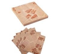 100Pcs 10 x 10 inch Sandwich Wrap Paper Newsprint Style Deli Basket Liner Wrap Greaseproof Food Baking Parchment for Breads French Fries Sandwiches Burgers Brown