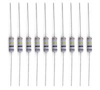 100Pcs 100Kohm Resistor 1W 5% Metal Oxide Film Resistors Axial Lead Flame Proof for DIY Electronic Projects and Experiments Tolerance Component