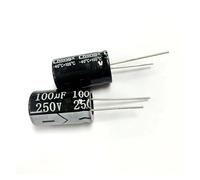 100pcs 100uF 250V Radial Electrolytic Capacitor 250V100UF 16mm X25mm IDGTTLDF