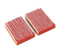 100pcs 100x3mm Tire Repair Plugs, Tubeless Tyre Rubber Sealing Strip for Car Motorcycle ATV UTV, Tire Puncture Repair Strings Tool (Brown)