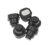 100PCS 1010X Small Circular Flashlight Power Supply Button Switch KAN-10A Self-Locking ON-OFF Controls Switches