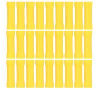 100pcs 10awg Crimp Connector Butt Terminal Wire Connector Yellow
