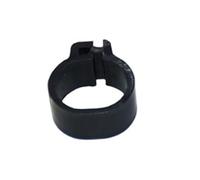 100Pcs 10mm Plastic Bird Clip Ring 10 Colors Pigeon Dove Quail Foot Ring Compatible With Small Poultry Pet Birds(Black)