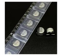 100pcs 10uF 50V 6.3x5.3mm 50V10uF Chip type SMD Aluminum Electrolytic Capacitor PKNVKZIDK