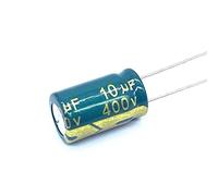 100pcs 10uf400V Aluminum Electrolytic Capacitor Size 10 * 17mm 400V 10uf Energy storage elements
