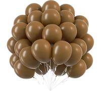 100pcs 12 Inch Balloons Birthday Decoration, Khaki Balloon, Party Balloons, Valentine's Day, Balloon For Kids' Birthday Party, Wedding, Proposal, Graduation, Baby Shower Decorations